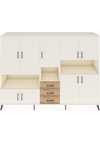 Hyperion Dolap 13 Raflı 3 Çekmeceli 9 Kapaklı 220x44x163 Aytaşı-a Aytaşı-aytaşı/çam Hyperion Dolap 13 Raflı 3 Çekmeceli 9 Kapaklı 220x44x163 Aytaşı-a Aytaşı-aytaşı/çam