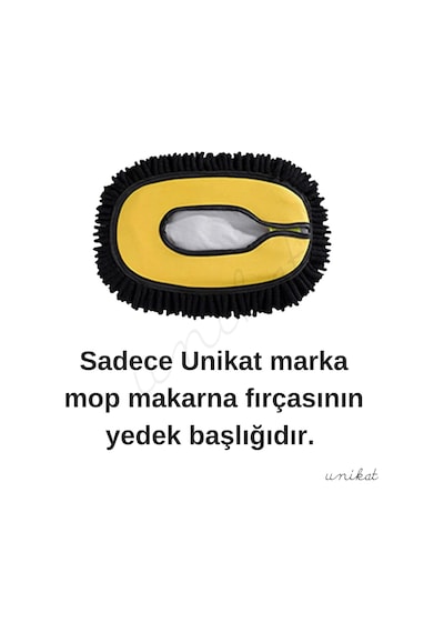 Ayrex Yeni Tasarım Teleskopik Saplı Araç Yıkama Süpürgesi Fırçasının Yedek Mop Başlığı Bezi - 1 Adet