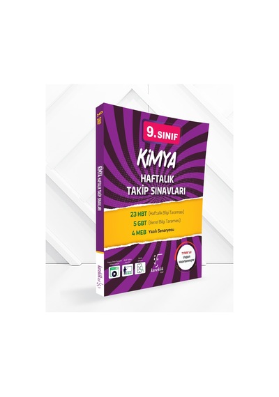 Karekök Müfredat 9. Sınıf Kimya Haftalık Takip Sınavları