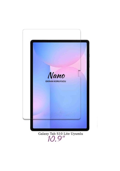 Fuchsia Galaxy Tab S10 Lite İle Uyumlu 10.9 İnç Nano Ve Ultra İnce Tablet Ekran Koruyucu