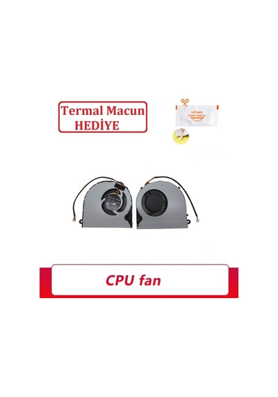 Monster Uyumlu Tulpar T7 V8.1, T7 V8.1.1 Notebook Fan (Sol)