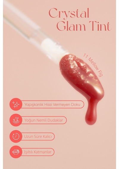 Clio Crystal Glam Tint 11 Mellow Fig 11