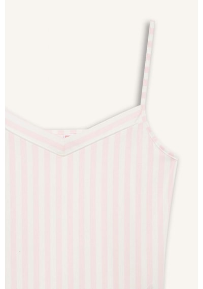 Defacto Regular Fit V Yaka Askılı Üst-fall İn Love F6989ax25aupn38 Pembe Defacto Regular Fit V Yaka Askılı Üst-fall İn Love F6989ax25aupn38 Pembe