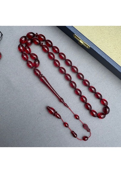 Cete Ufuk Sağlam Eski Alman Katalin Sülün İmame 9x14mm Beyzi Kesim Tespih Çok Renkli