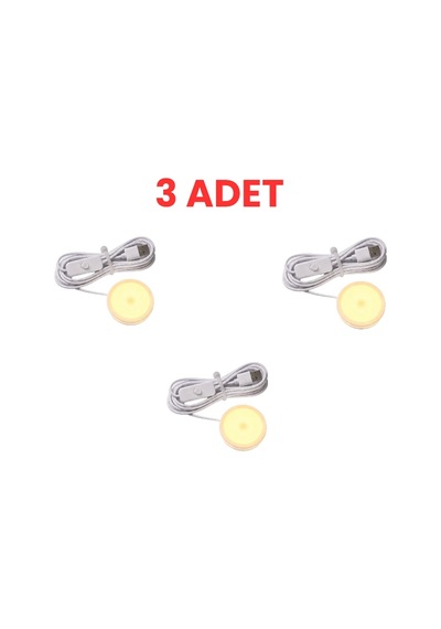 Bambu Lamp Kit 001 Muadili Led 3 Adet 3000k Günışığı