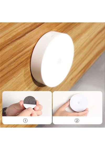 Hareket Sensörlü Usb Şarjlı Beyaz Led Işık Lamba Sensörlü Diğer