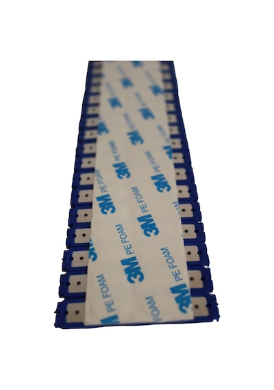 1,2 Watt 3lü Lensli Mavi Led Modül 2835 Reklamcı Modül 10 Adet