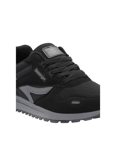 Slazenger OPTIMAX I Erkek  Siyah / Siyah Günlük Spor Ayakkabısı