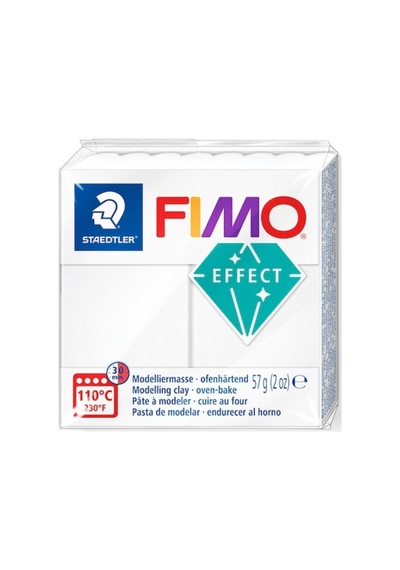 Hobi-Marketart Staedtler Fimo Effect Polimer Kil 014 Translucent White - 491568745