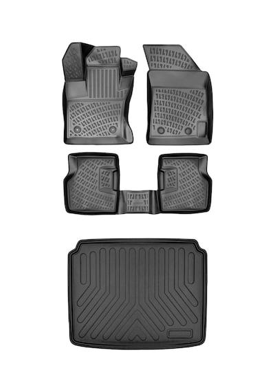 Ford Fiesta 2002-2008 3d Araca Özel Paspas Ve Bagaj Havuzu Set