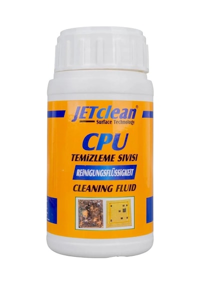 Jetclean Cpu-250 Cpu Entegre Temizleme Sıvısı 250 Ml - Bilgisayar Ve Elektronik Parça Temizleyici