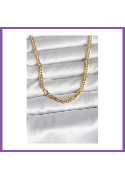 Bezos Cm 14k Gold Renk Zincir Model 45 Cm Kadın Kolye Bzoshb
