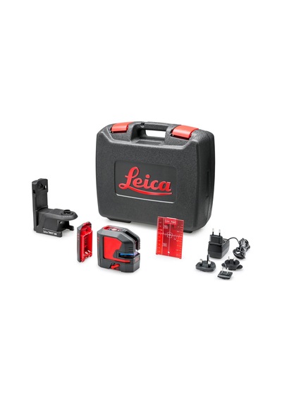 LEICA LINO L2P5 Şarjlı Çapraz Çizgili ve Nokta Şaküllü Lazer Tera