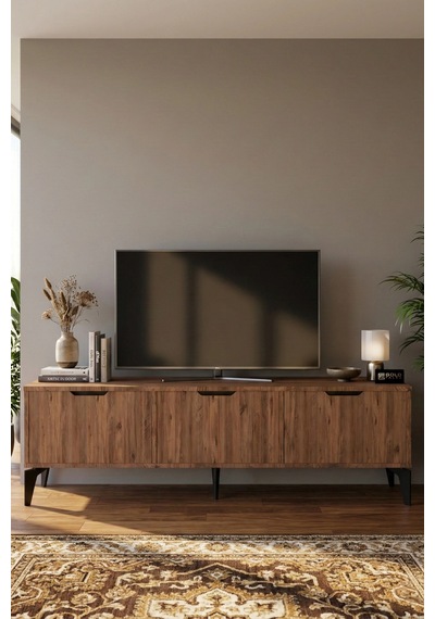 Royal Tv Sehpası Suntalam Kahverengi 160x35 Çok Renkli