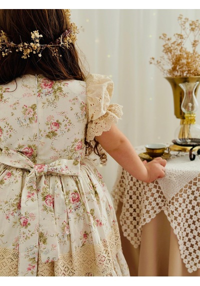 H L Y Karol Tasarım Lady Krem Kız Bebek Elbisesi,doğum Günü,fotoğraf Çekim Elbise,0-12 Yaş Uygun KREM