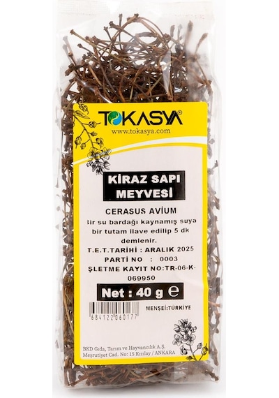 Tokasya Kiraz Sapı 5 x 40 G