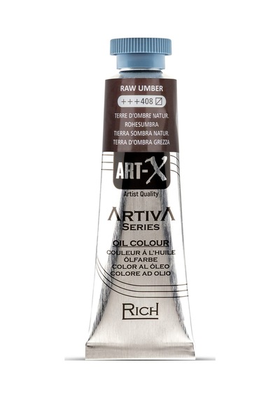 Rich Art-x Artiva Serisi Yağlı Boya 408 Raw Umber 37 Ml