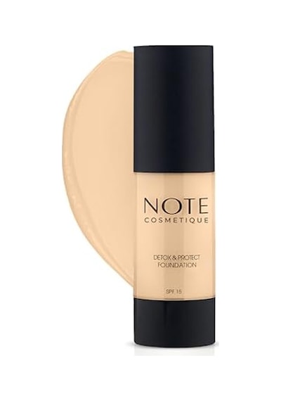 Note Cosmetics Detox & Protect 02 Natural Beige Canlandırıcı Etkili Spf 15 Kapatıcı Fondöten 00