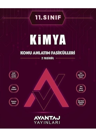 Avantaj 1 Kimya Konu Anlatım Fasikülleri