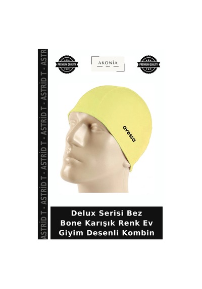 Astrid T Delux Serisi Bez Bone Karışık Renk Ev Giyim Desenli Kombin Çok Renkli
