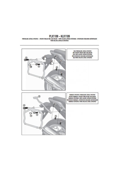 Plx1109 Honda Integra 700 12-13 Yan Çanta Taşıyıcı N11.2931