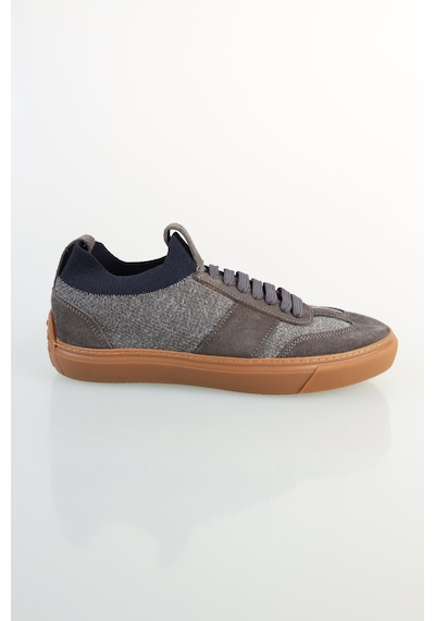 Bisse Erkek Örme Sneaker Spor Ayakkabı Gri Ayk25y25005 D55