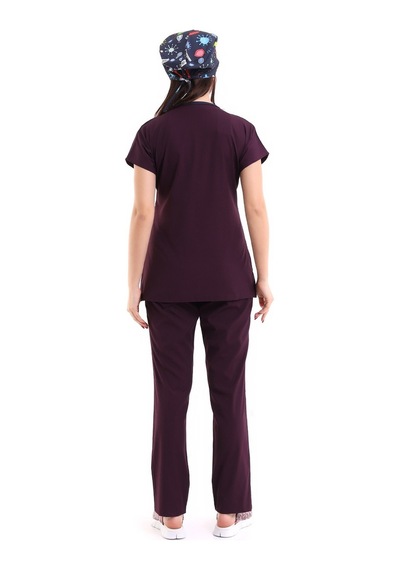 Bflex Soft Yarasa Kol Takım - 6409 Mürdüm Soft-6916
