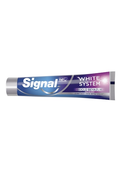 Signal White System Diş Macunu 75 Ml Güçlü Diş Minesi Beyazlatma 5'li Avantaj Paketi - 5 Adet Tarı