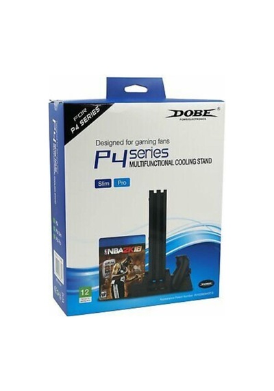 Playstation 4 Uyumlu Slim Ps4 Pro Fanlı Stand Ve Oyun Kolu Usb Şarjlı Ps4 Şarj Stand