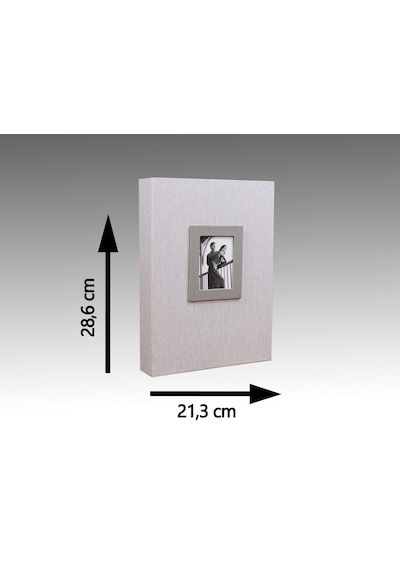 Nurcan Foto NRCN-K57200 13 x18 CM 200'lük Koton Desenli Fotoğraf Albümü