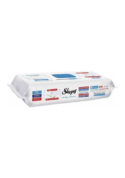 Easy Clean Çamaşır Suyu Katkılı Mopa Uyumlu Yer Temizlik Havlusu&mendili 50 Yaprak Diğer