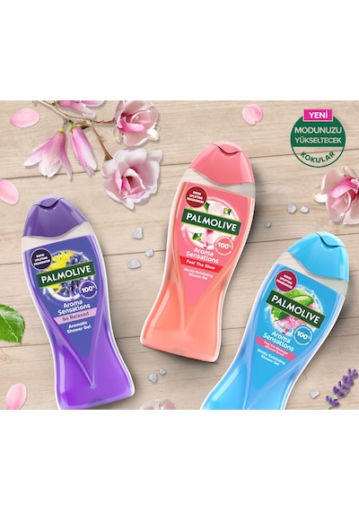 Palmolive Aroma Sensation Feel The Glow Ölü Deniz Tuzu ve Manolya Çiçeği Özü Banyo ve Duş Jeli 500 ML
