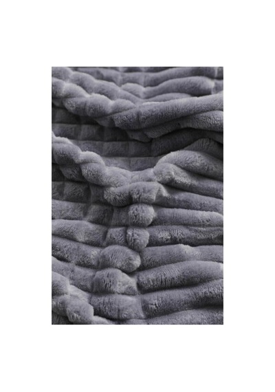 Merinos Modern Line 3 Parça Battaniye Seti 220 X 240 Antrasit