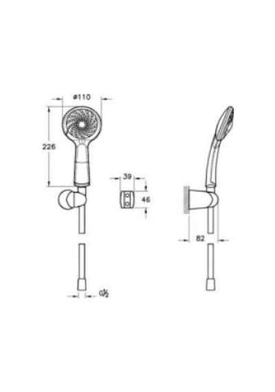 VitrA Suit Ankastre Elduşlu Banyo/duş Seti,6 Parça, Krom A42286, A42490, A45652, A41949, A45708, A45679 Diğer