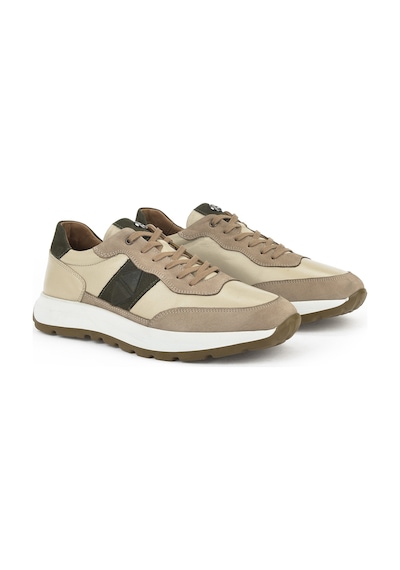 Ziya, Erkek Hakiki Deri Sneaker 1531037z2417 Bej 1531037z2417 340 Bej
