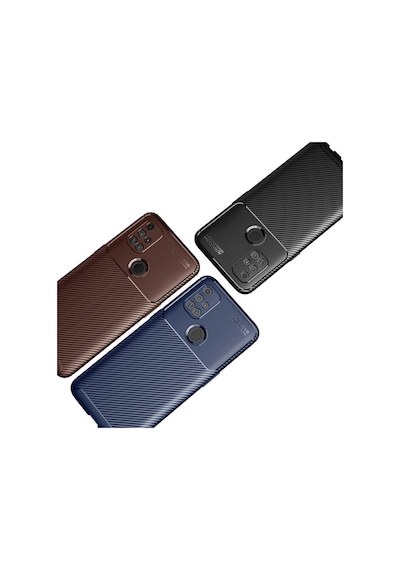 One Plus Nord N10 5G Kilif Karbon Silikon Case 482504002
