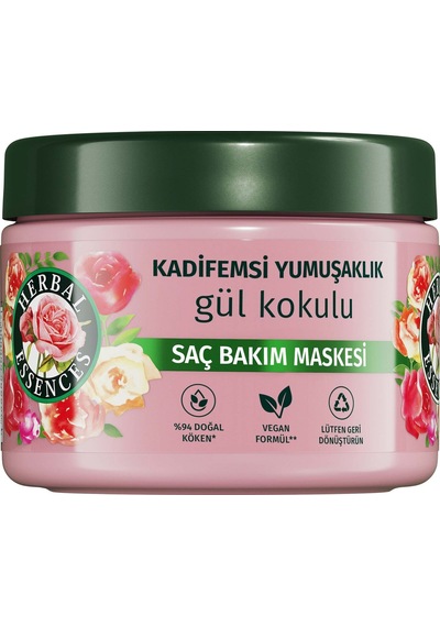 Herbal Essences Kadifemsi Yumuşaklık Saç Bakım Maskesi 300 Ml 2 Adet
