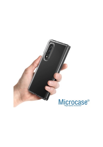 Samsung Uyumlu Galaxy Z Fold4 Sert Kristal Kapak Kilif - Seffaf Al3155 561023173