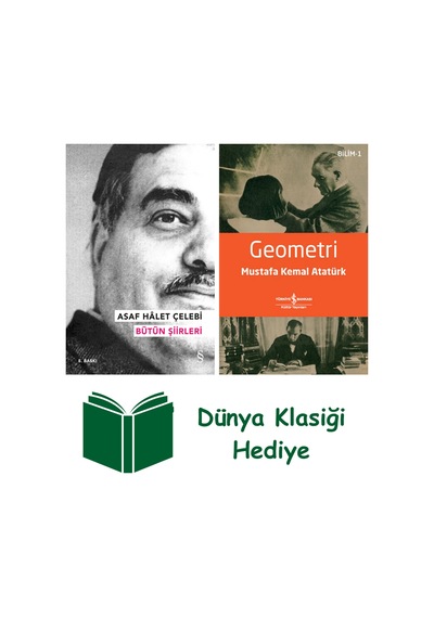 Asaf Hâlet Çelebi - Bütün Şiirleri + Geometri + Dünya Klasiği Hediye