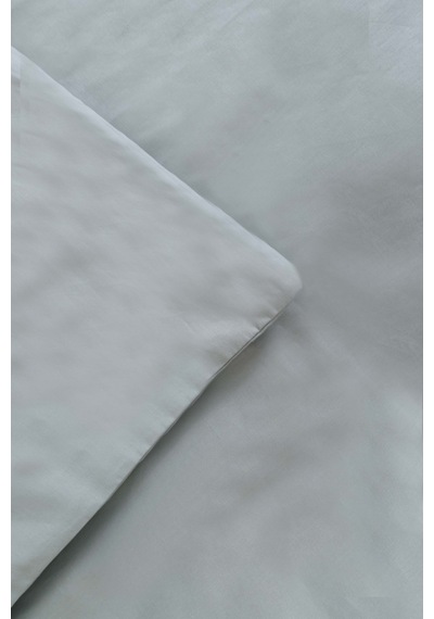 Jolie Natural Green %100 Pamuklu Çift Kişilik Nevresim Takımı - 4 Parça Gri