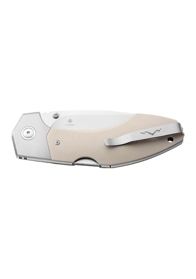 MKM Hero Tan G10 Kamp Çakı Krem