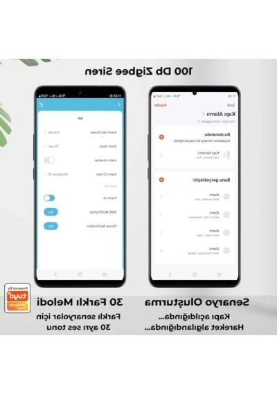 Wifi 100 Db Akıllı Siren Alarm