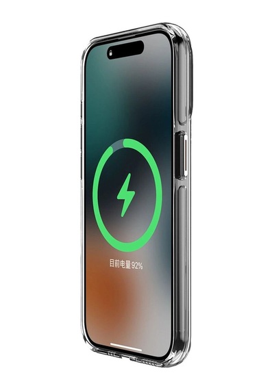 Joko Apple İphone 15 Pro Max Kılıf Crystal Magsafe Kapak