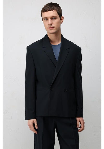Antioch Relaxed Fit Erkek Blazer Ceket Lacivert