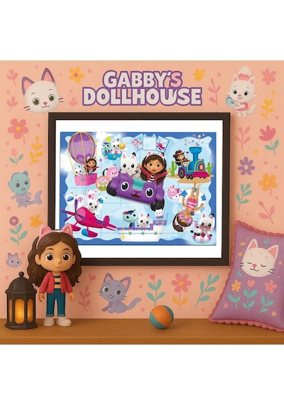 Gb 714 Gabbys Dollhouse Puzzle 100 Prç