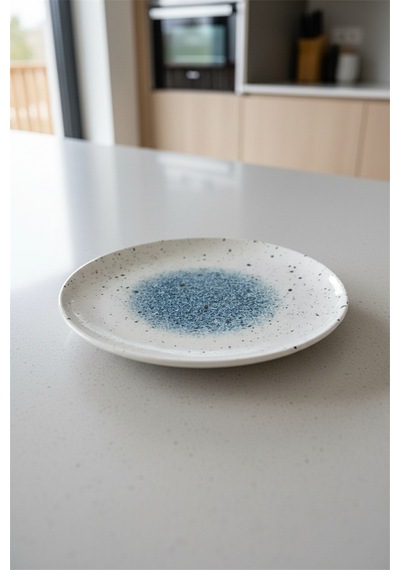Valencia Servis Tabak 30cm Dijital Splash Rinart Krem