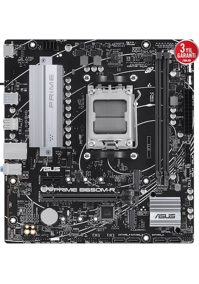 Asus Prıme B650m-r, 2xddr5, 2x M.2, Hdmı, Am5 Soket Anakart