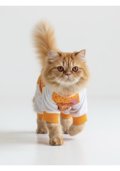 Never Give Up Penye Kedi Tulum Pijama