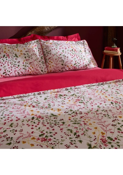 Karaca Home Berry Haven Çift Kişilik Nevresım Takımı Kırmızı Kırmızı