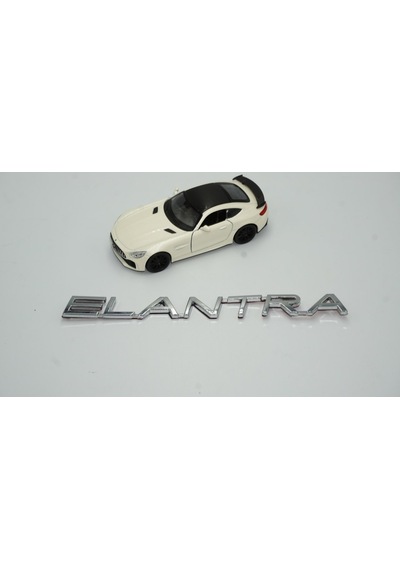 Hyundai Elantra Bagaj 3M 3D Krom Abs Yazı Logo Amblem (524032248)